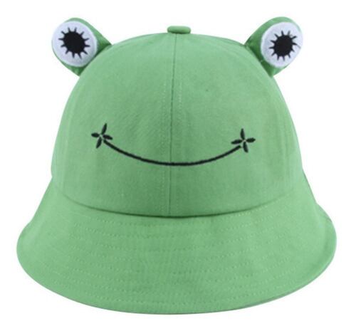 Sombrero Para Adulto de Rana Color Verde