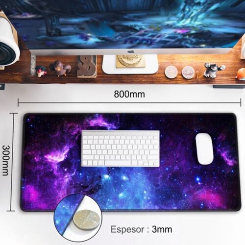Alfombrilla Antideslizante Base para Mouse Estrellas