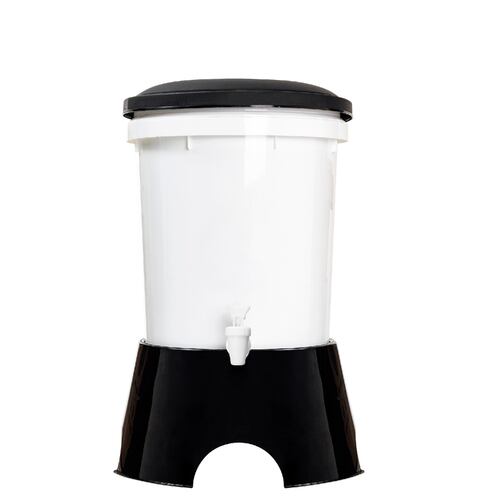 Ecofiltro Purificador Dispensador y Filtro de Agua Colors Grande (20 L) Negro .