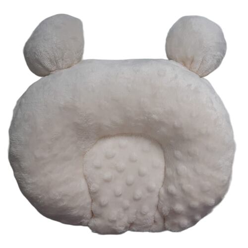 Almohada Para Bebe Latex Natural Prevenir Cabeza Plana.