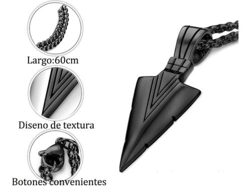 Collar Acero Inoxidable Cadena para Hombre