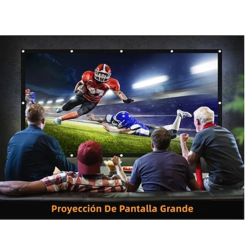 Pantalla Para Proyector 100 Pulgadas 16:9 Proyección
