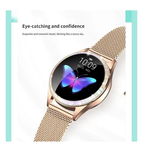 Smart Watch Reloj Inteligente Kw20 De Lujo Dama Hd FRALUGIO
