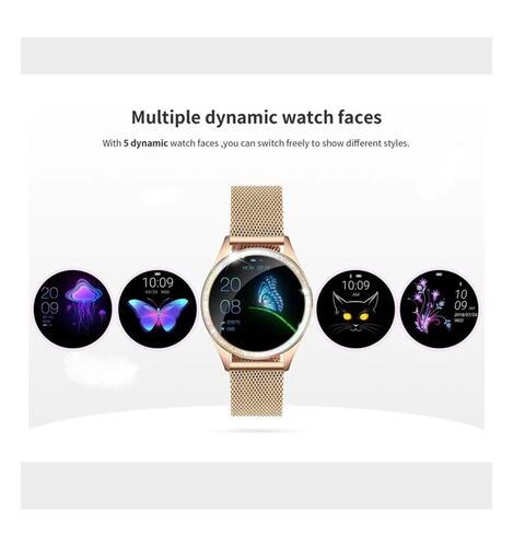 Smart Watch Reloj Inteligente Kw20 De Lujo Dama Hd FRALUGIO