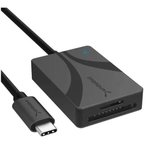 Lector Memorias USB-C SABRENT DUAL microSDXC SD / SDXC UHS-II