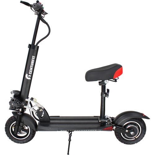 Scooter Electrico Con Asiento Luz Led Alarma Usb 48 Km/h