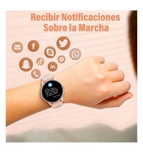 Reloj Inteligente Smartwatch Nk08 Full Touch Dama FRALUGIO.