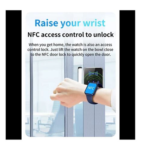 Smartwatch Reloj Inteligente Iwo 88 Series 8 Full Touch Nfc FRALUGIO.