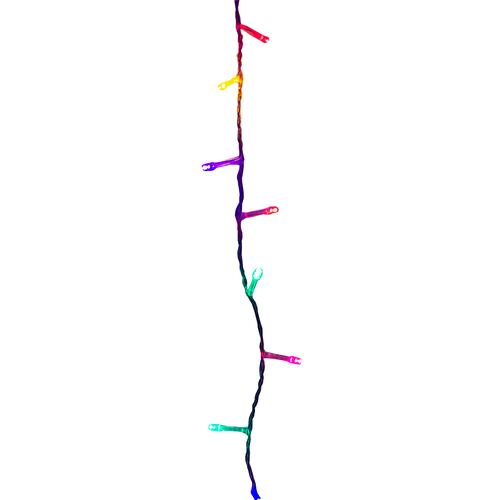 Serie Decorativa Paquete 6 Pz Luz Led Multicolor 60 Focos 8 Funciones Cable Transparente 3 m