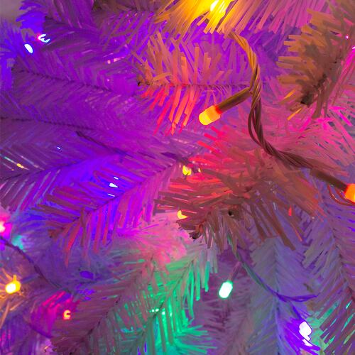 Serie Luces Multicolor 140 Led Tipo Micrófono 8funciones 7mts