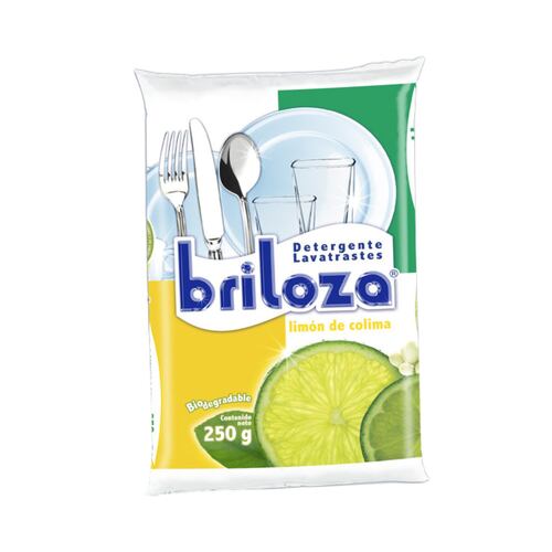 Detergente Lavatrastes Briloza 250g