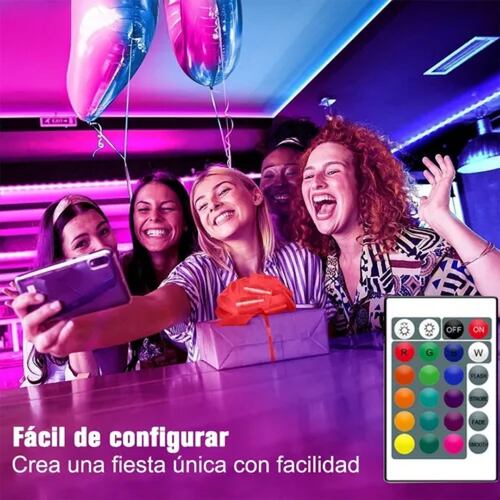 Tira De Luz Led Rgb 2 Rollos De 5m Y 2 Controles.