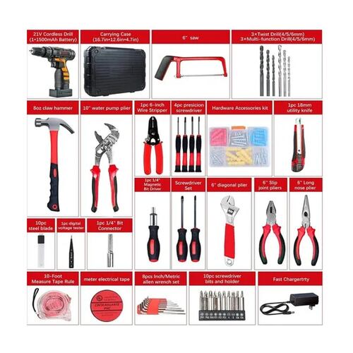 Juego De Herramientas Erramienta Kits Herramientas 110 Pz.