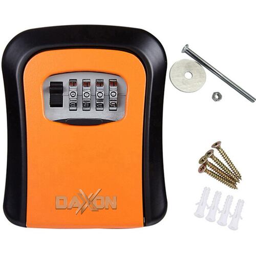 Caja de seguridad (guarda llaves) R200 ANARANJADO