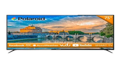 Pantalla Polaroid 75 Pulgadas LED Smart TV 4K Ultra HD 75T7U