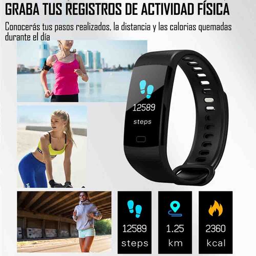 Smart Watch Band Y5 Inteligente Bluetooth Fitness Ip67 Android smartband 