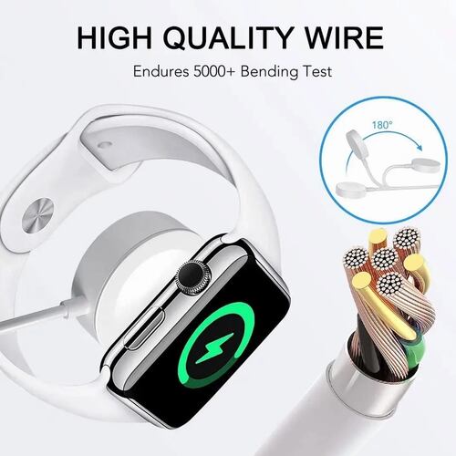 Cargador Usb Compatible Con Apple Watch Serie 6 5 4 3 2 Se.