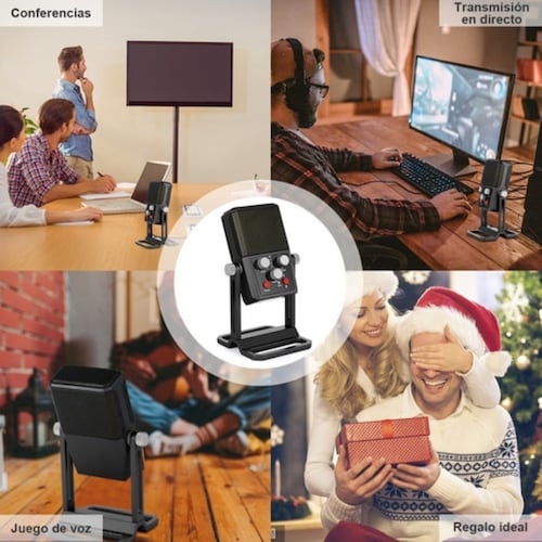 Microfono Condensador Para Pc Gamer 