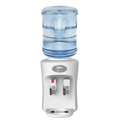 Dispensador despachador agua MABE EMM2PB fria caliente blanco
