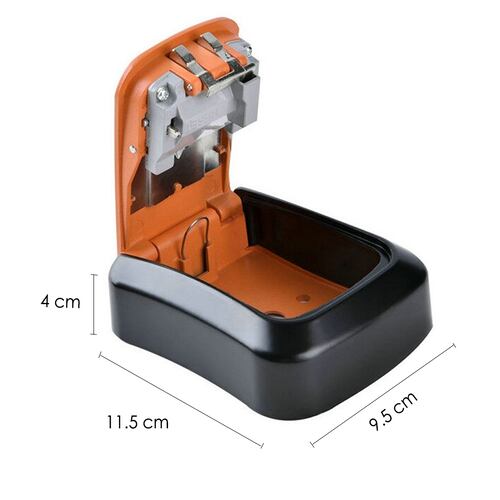Caja de seguridad (guarda llaves) R200 ANARANJADO
