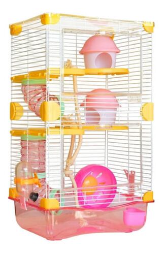 Jaula Casa Para Hamster Con Bebedero