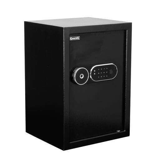 Caja Fuerte Digital Biométrico Vertical Color Negro