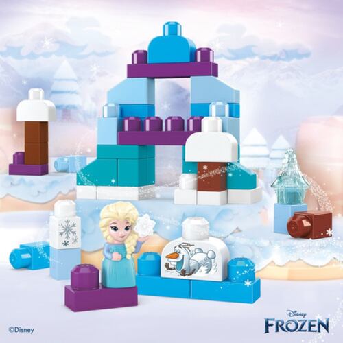 Juguete Mega Bloks 60 Pz Frozen 