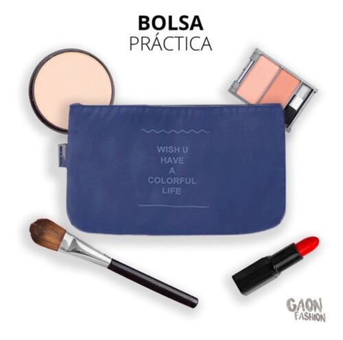 Set De Organizadores Para Viaje Azul 7 Pz