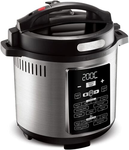 Olla Freidora de Aire Masterchef Multifuncion 5.6 Litros MK-AFP-6SV
