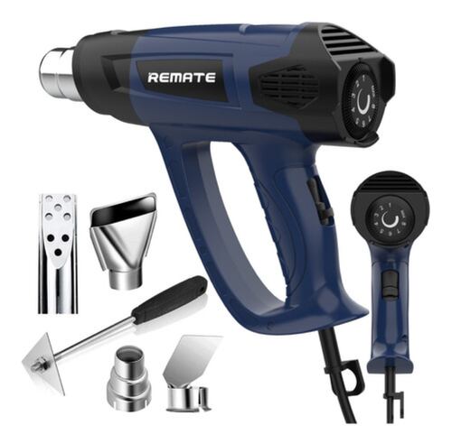 Pistola De Calor De 2000w Temperatura Regulable 4 Boquillas