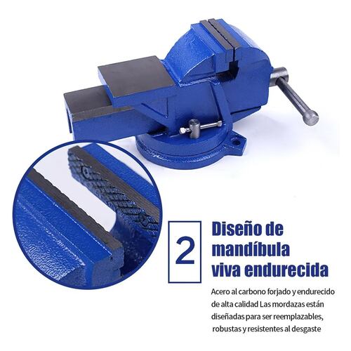 Tornillo De Banco 5 Pulgadas 5.3kg Pesado.