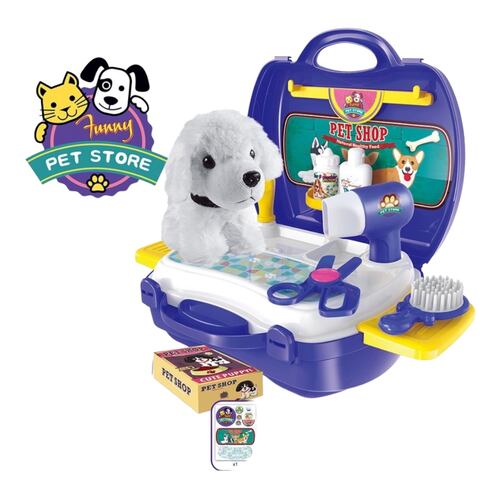 Set Maletin Veterinario Toy Town 16 Piezas.