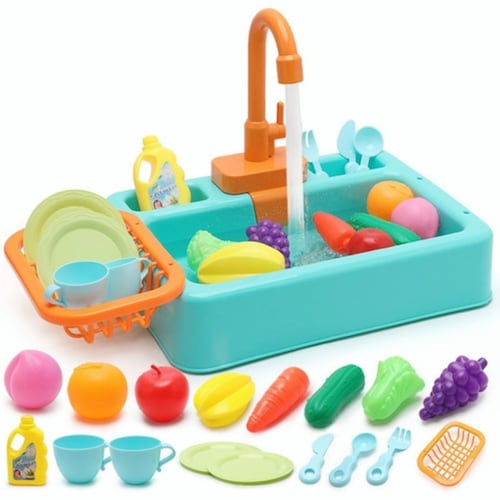 Juego De Fregadero De Juguetes De Cocina Para Niños 