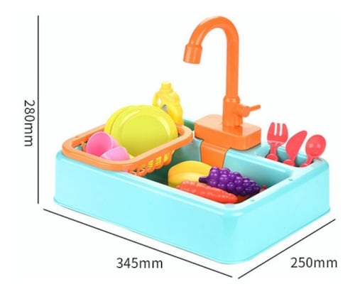 Juego De Fregadero De Juguetes De Cocina Para Niños 