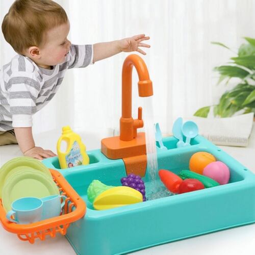 Juego De Fregadero De Juguetes De Cocina Para Niños 