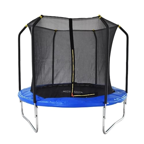 Trampolín Athletic Works 8 Pies con Malla de Seguridad 2.4m