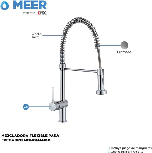 Tarja Doble Submontar Mezcladora Kit de Inst Escurridor Gratis.