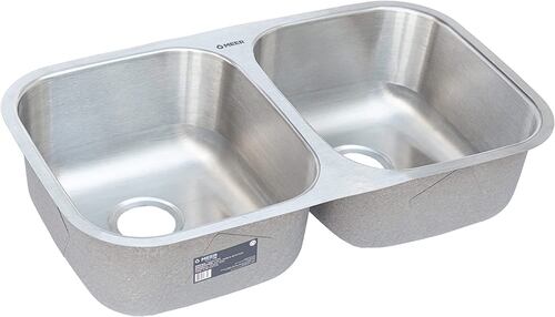 Kit de Tarja Doble de Acero Inoxidable con Mezcladora Monomando y Escurridor de Platos – Ideal para Cocinas Modernas y Espaciosas