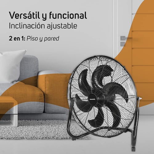 Ventilador de Piso Taurus 20 Pulgadas 3 Velocidades FLASH