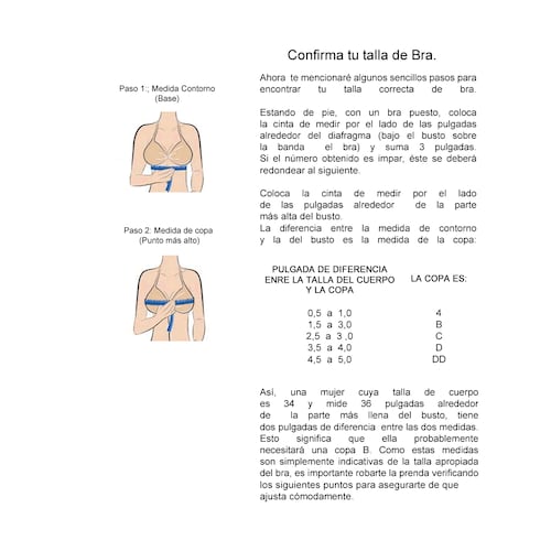 Bra sin varilla, peto largo 0100677.