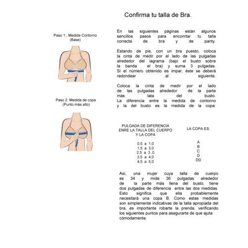 Bra con varillas flexibles 0105390.