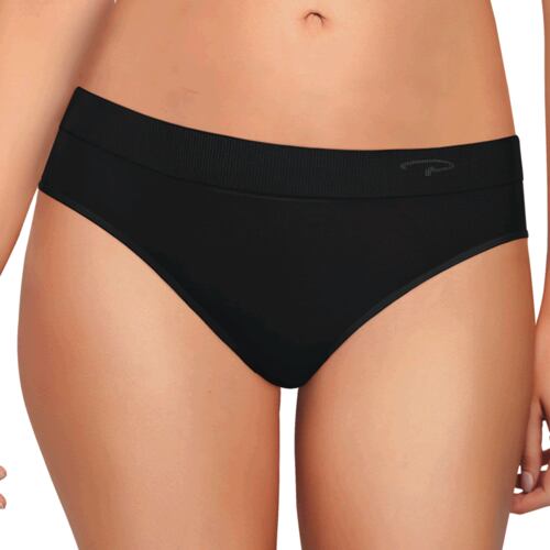  Pantaleta corte bikini sin costuras y puente interior 100% algodón. Marca: Playtex..