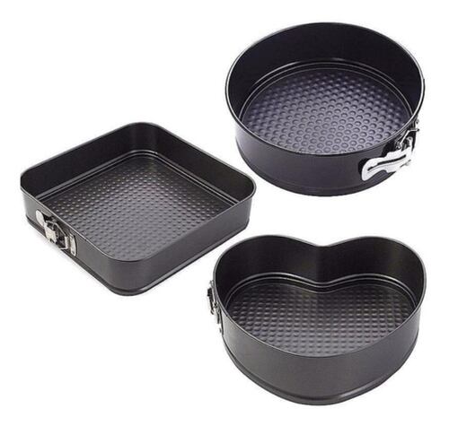 Moldes De Repostería Desmontables Para Tartas 3 Piezas