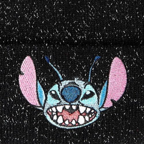 Gorro / Boina Invernal color negro unisex, unitalla, de Disney (Stitch), mod. 1055989