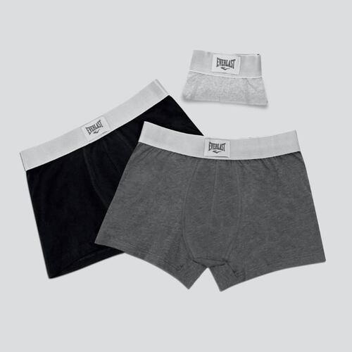 Set de 3 boxers/trusas marca Everlast para hombre, multicolor, mod. 1025467