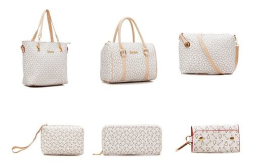 Set 6 Bolsas Estampada de Moda 