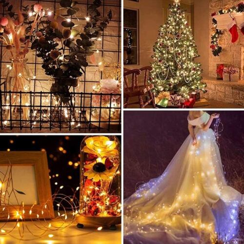 Serie Luces 20 Metros 200 Led Decorativas 2 piezas