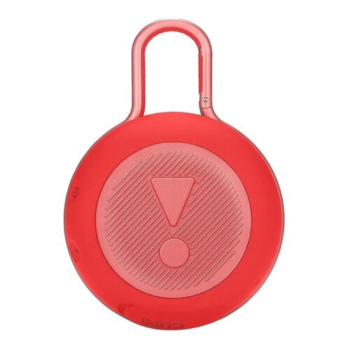 Bocina Bluetooth JBL CLIP3REDAM CLIP a prueba de agua roja