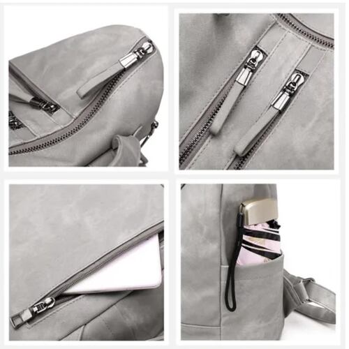 Mochila Bolsa Antirrobo Gris