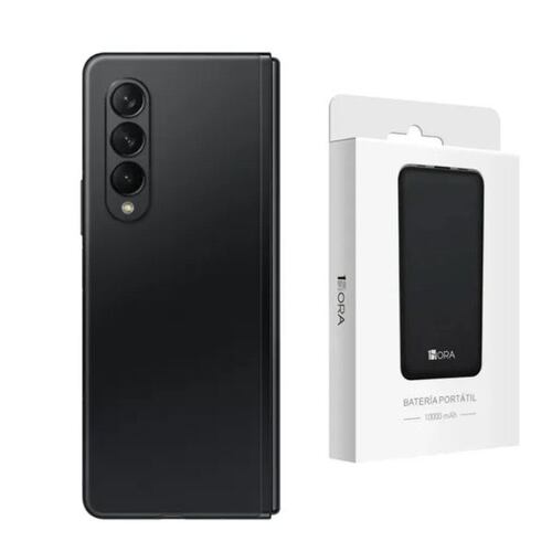Samsung Galaxy Z Fold 3 5G Phanton Black 256GB Reacondicionado  + Batería Portátil de 10000 mAh.